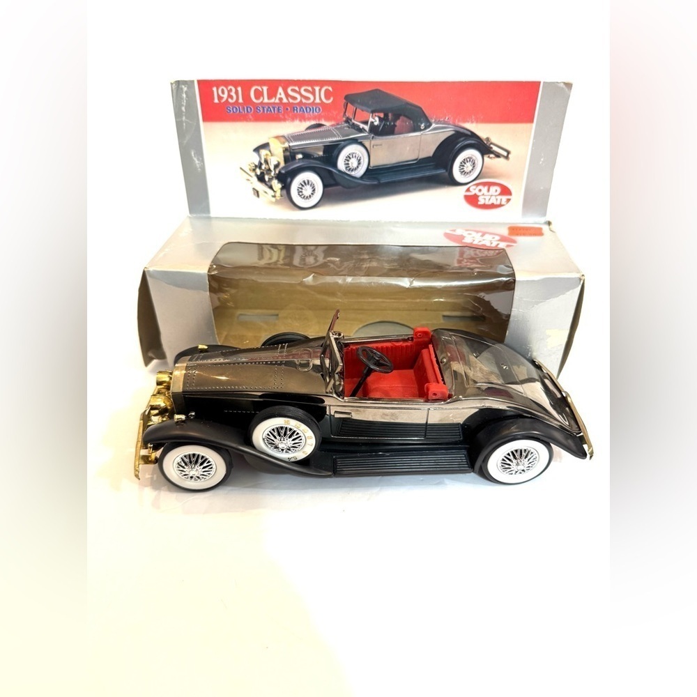Vintage 1931 Rolls Royce Phantom II Replica Car Solid State AM Radio Works READ